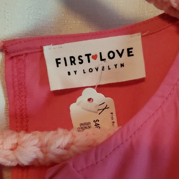 NWT, First Love Boutique Dress with Bow Detail, Womens 1X - Picture 4 of 11